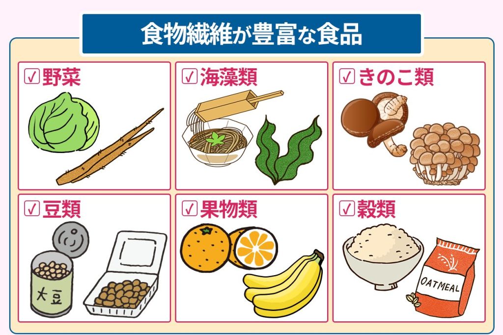 食物繊維が豊富な食品