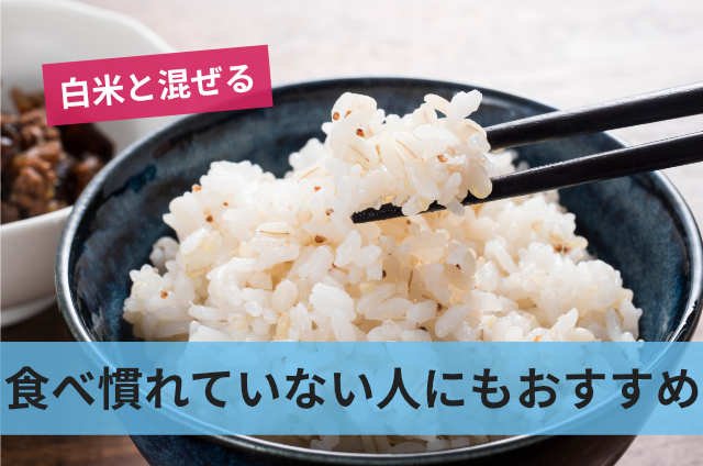 食べ慣れていない人にもおすすめ