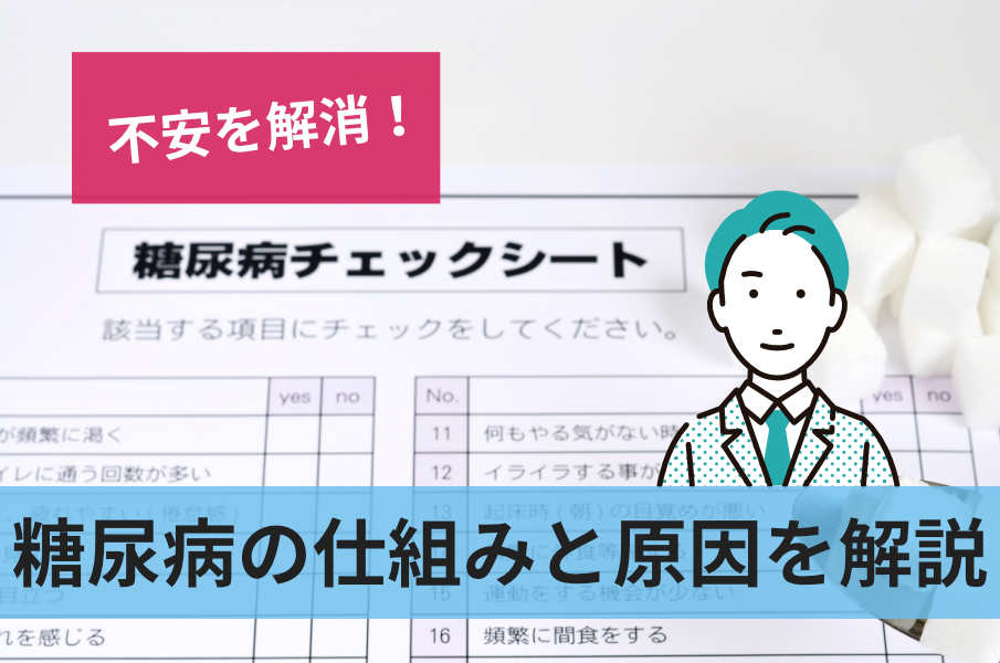 糖尿病の仕組みと原因を解説