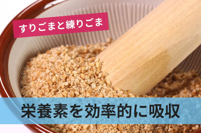 栄養素を効率的に吸収