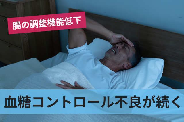 血糖コントロール不良が続く