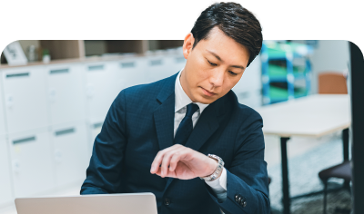 なかなか時間が取れない方
